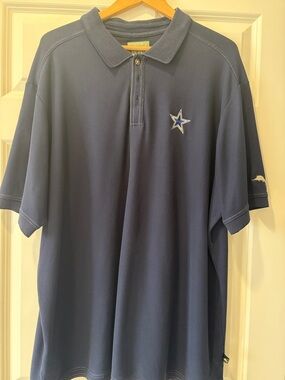 Tommy Bahama Polo Navy Blue  Dallas Cowboys
